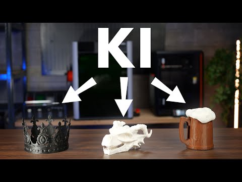 3D Modelle generiert mittels KI - Meshy im Praxischeck!