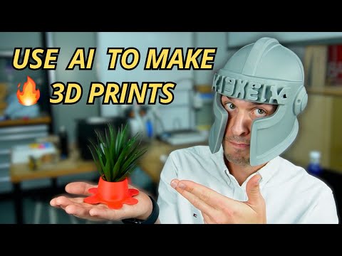 How to make awesome 3D Print Models with AI in seconds