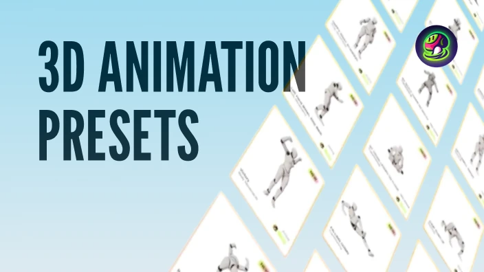 500+ Presets Now Available in Meshy! Massive Animation Update!